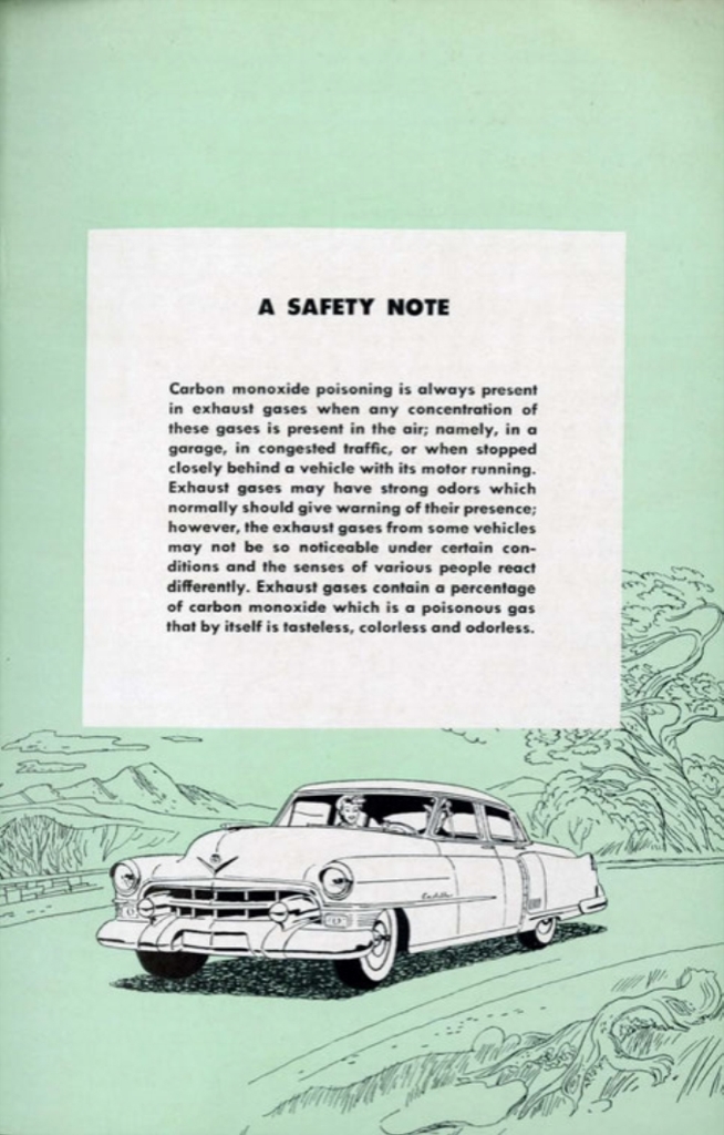 1953 Cadillac Owners Manual Page 22